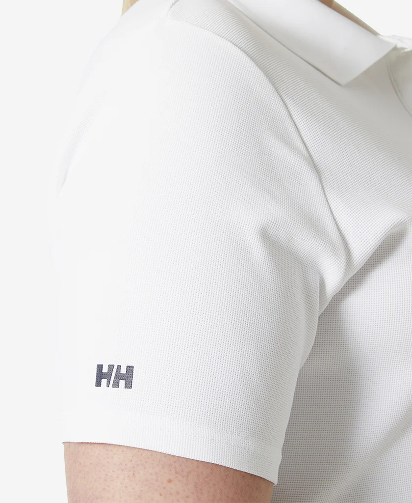 W CREW TECH POLO, White - Image 3
