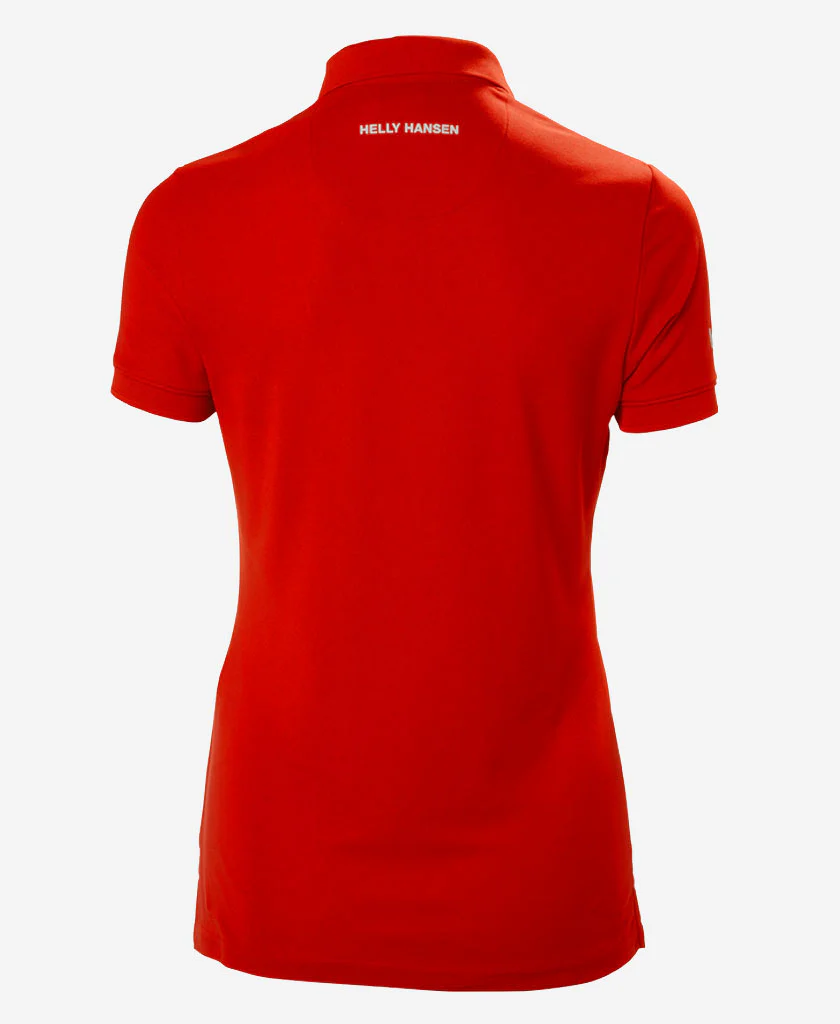 W CREWLINE POLO, Alert Red - Image 2