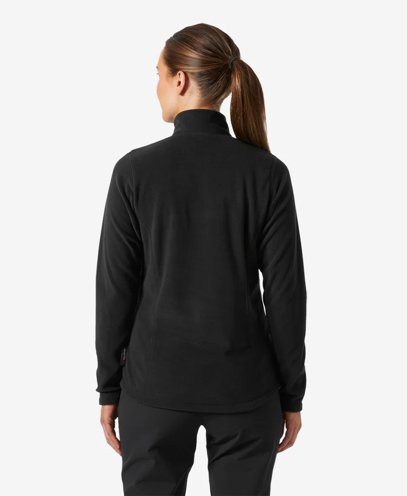 W DAYBREAKER 1/2 ZIP FLEECE, 991 Black - Image 5