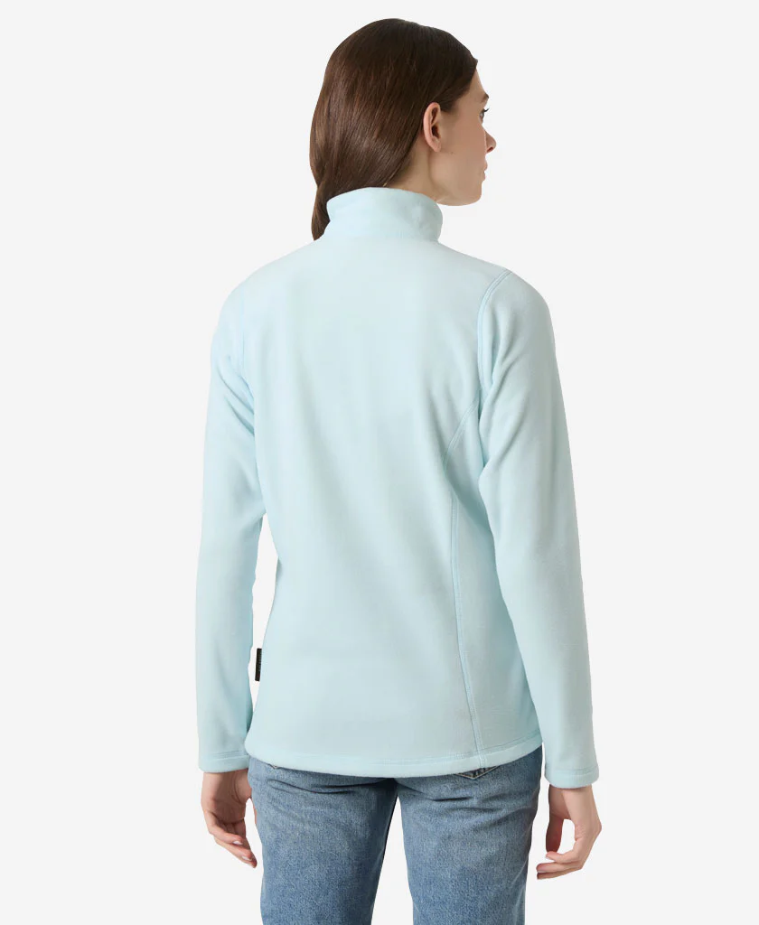 W DAYBREAKER 1/2 ZIP FLEECE, Barely Blue - Image 2
