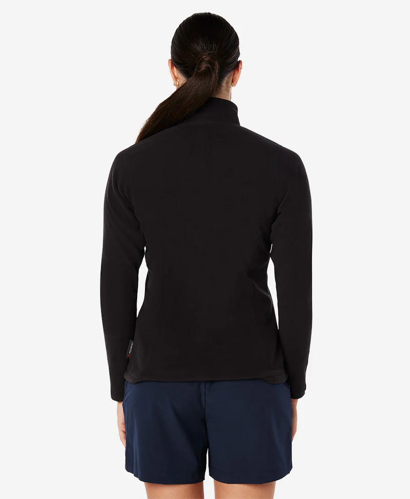 W DAYBREAKER 1/2 ZIP FLEECE, Black - Image 4