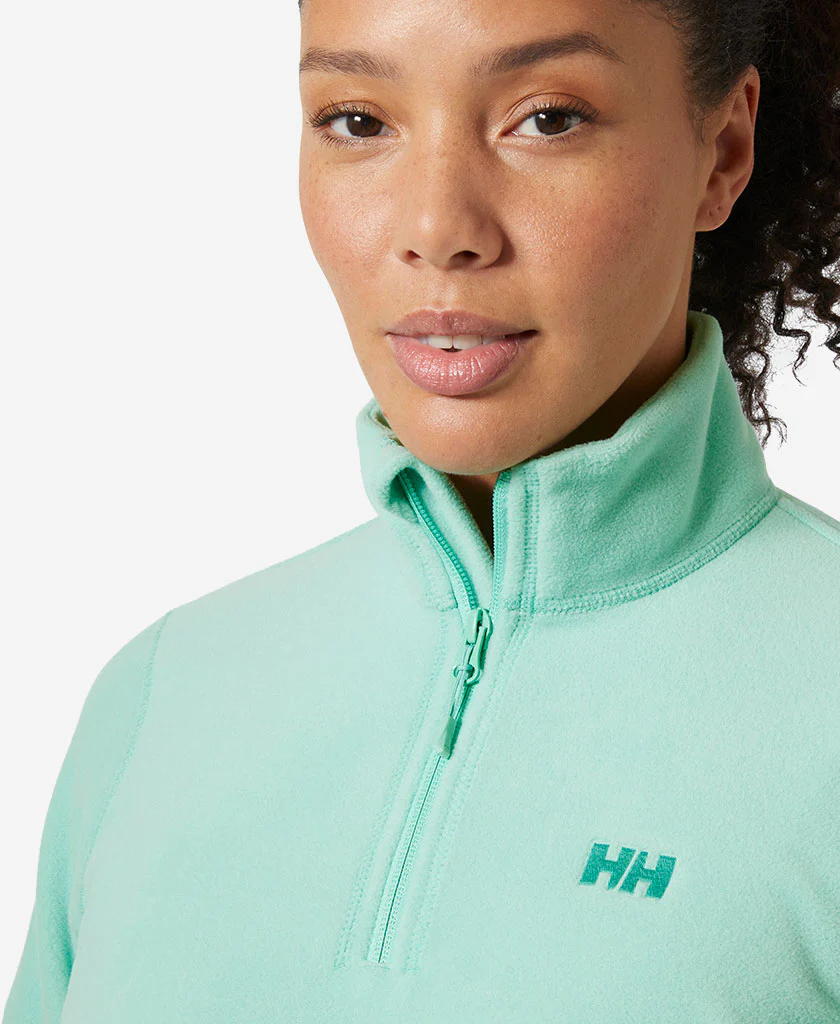 W DAYBREAKER 1/2 ZIP FLEECE, Lagoon - Image 3