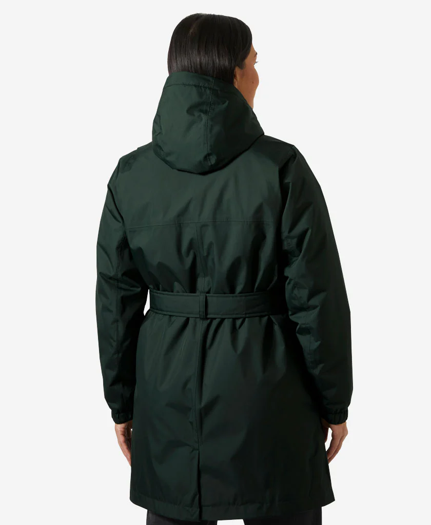 W HH CLASSIC INS TRENCH, Dark Jungle - Image 2