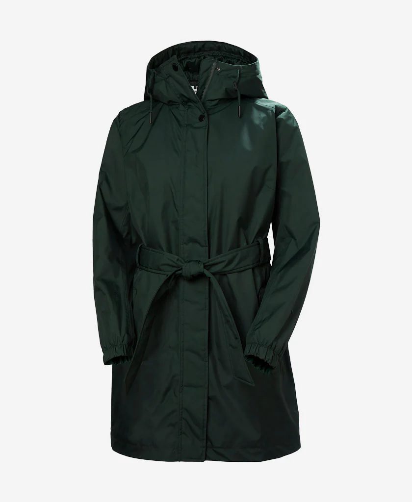 W HH CLASSIC INS TRENCH, Dark Jungle - Image 5