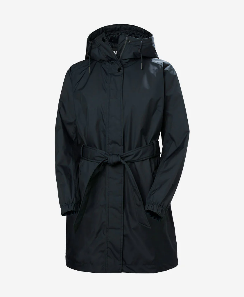 W HH CLASSIC INS TRENCH, Navy - Image 4