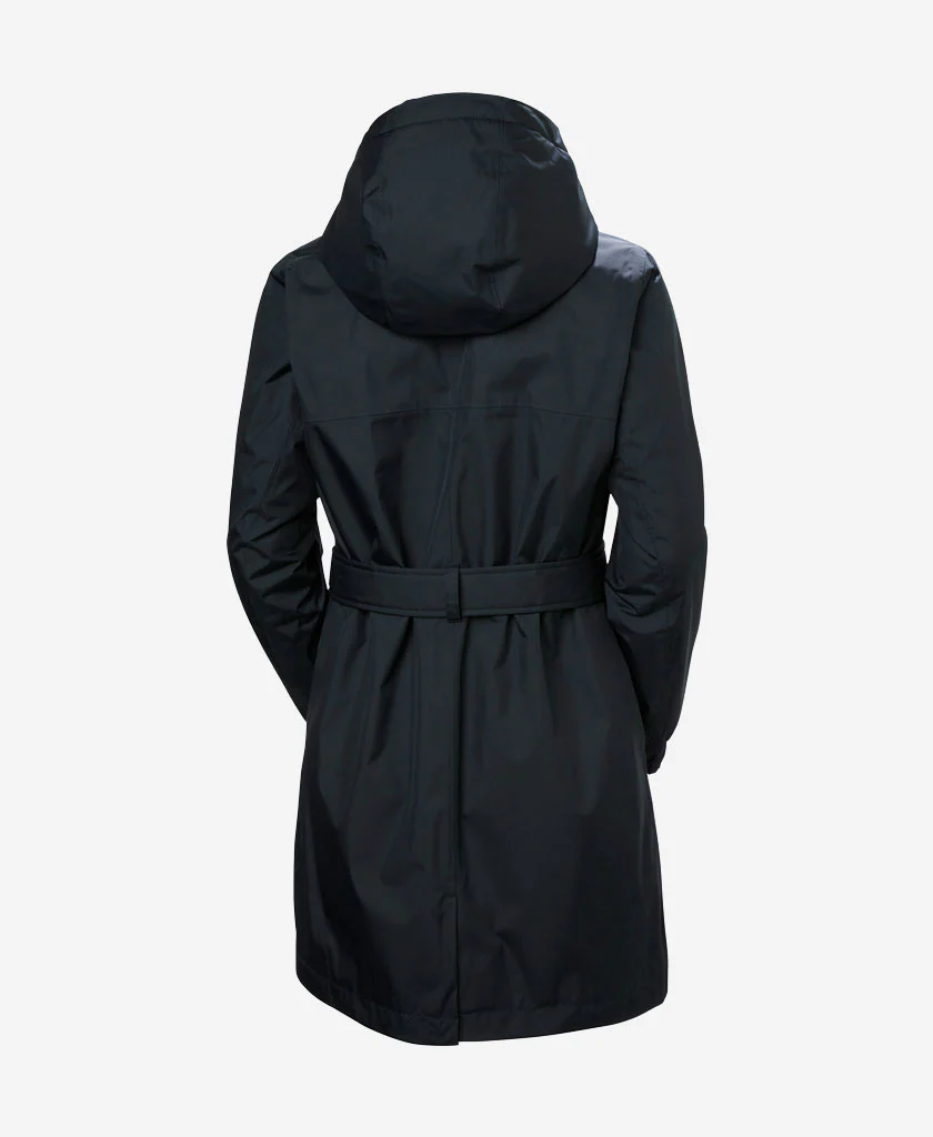 W HH CLASSIC INS TRENCH, Navy - Image 5