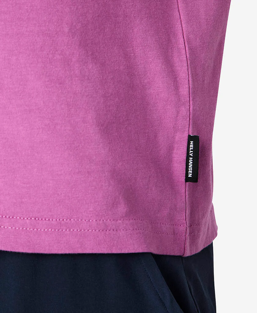 W HH LOGO T-SHIRT, Meta Pink - Image 4