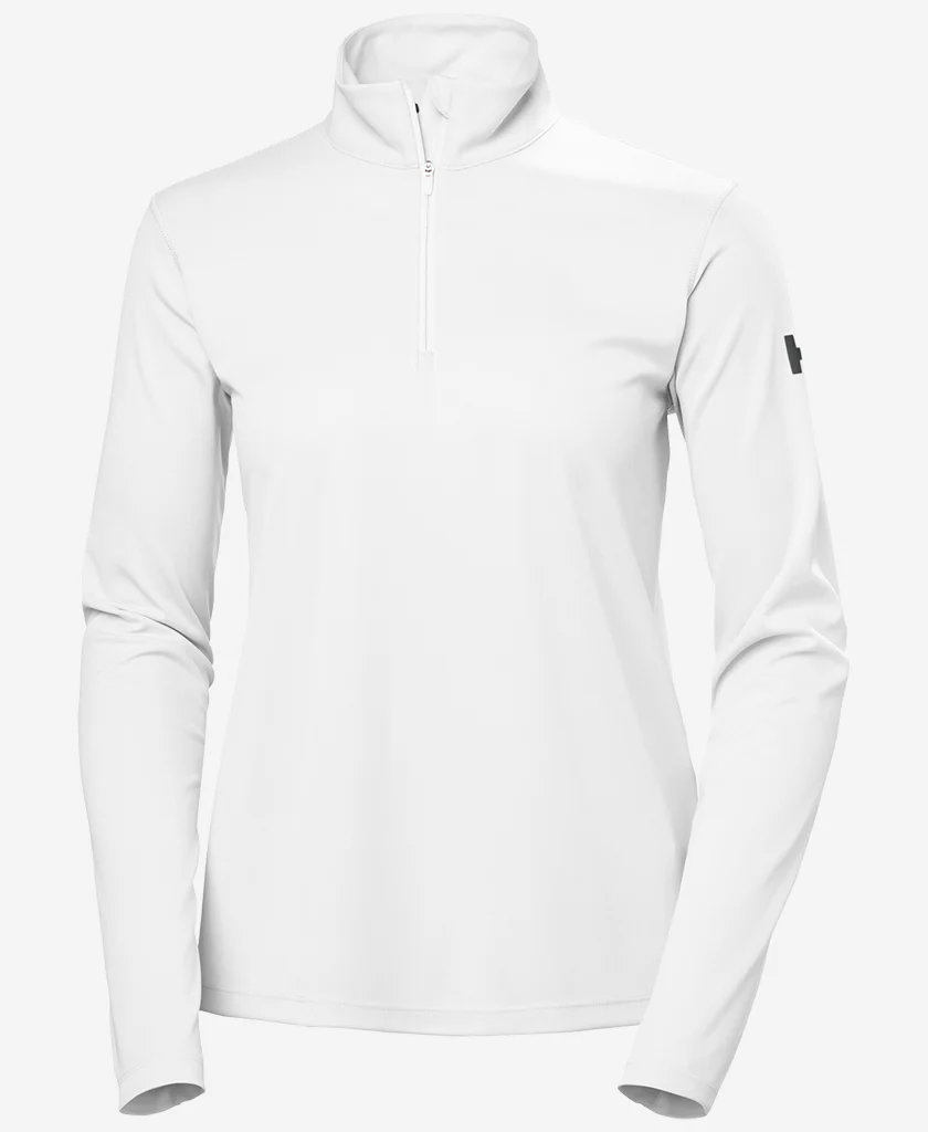 W HH TECH 1/2 ZIP, White - Image 4