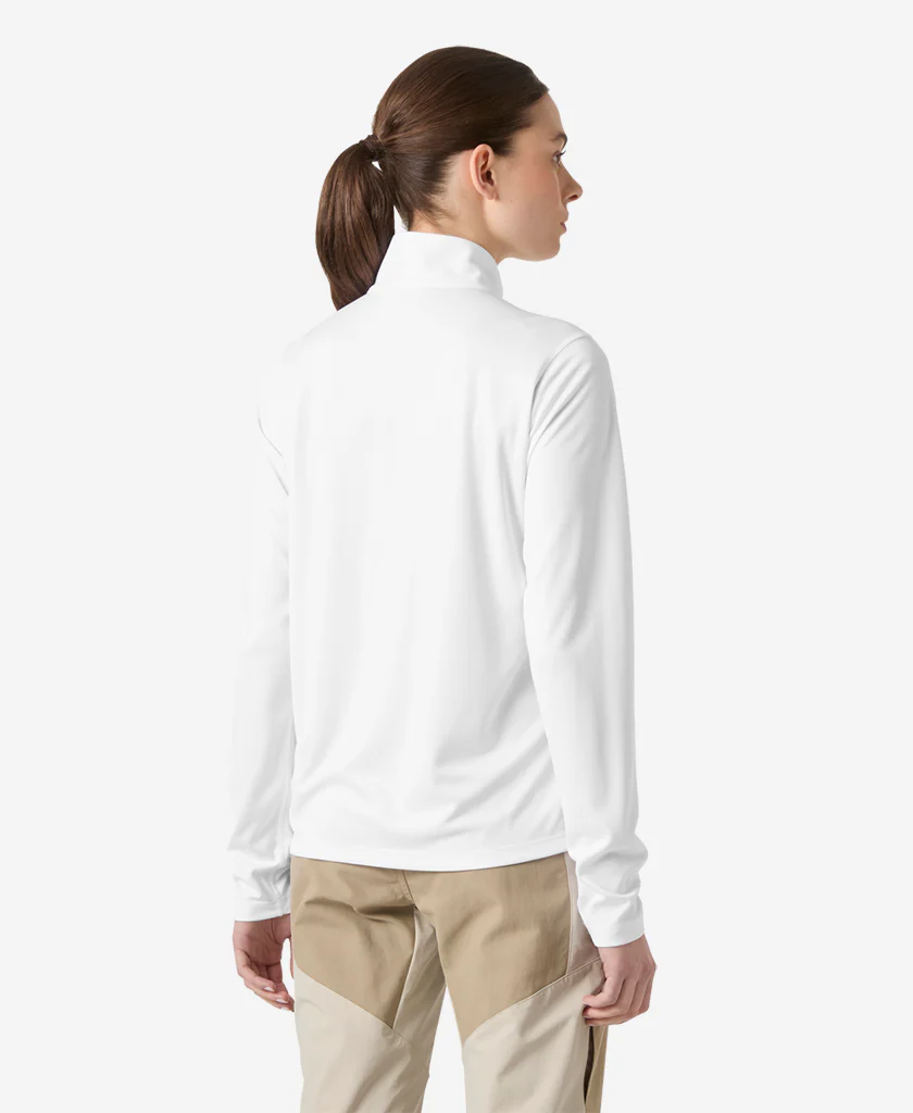 W HH TECH 1/2 ZIP, White - Image 6