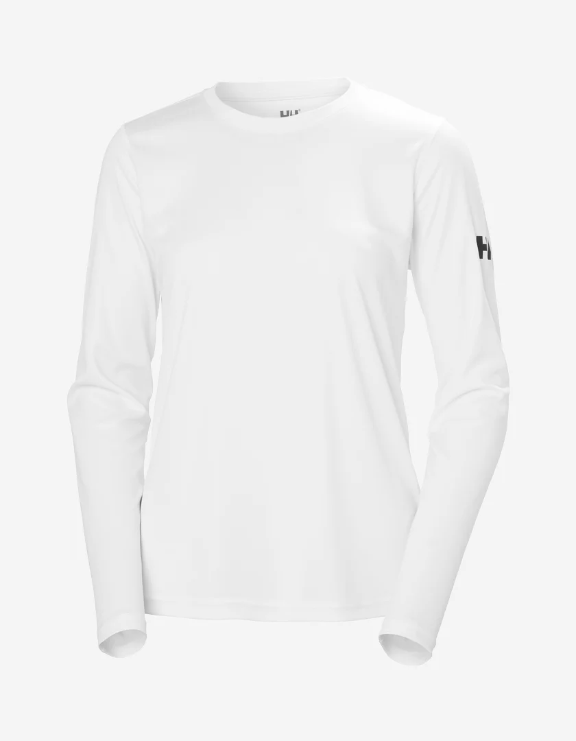 W HH TECH CREW LS 2.0, White - Image 3