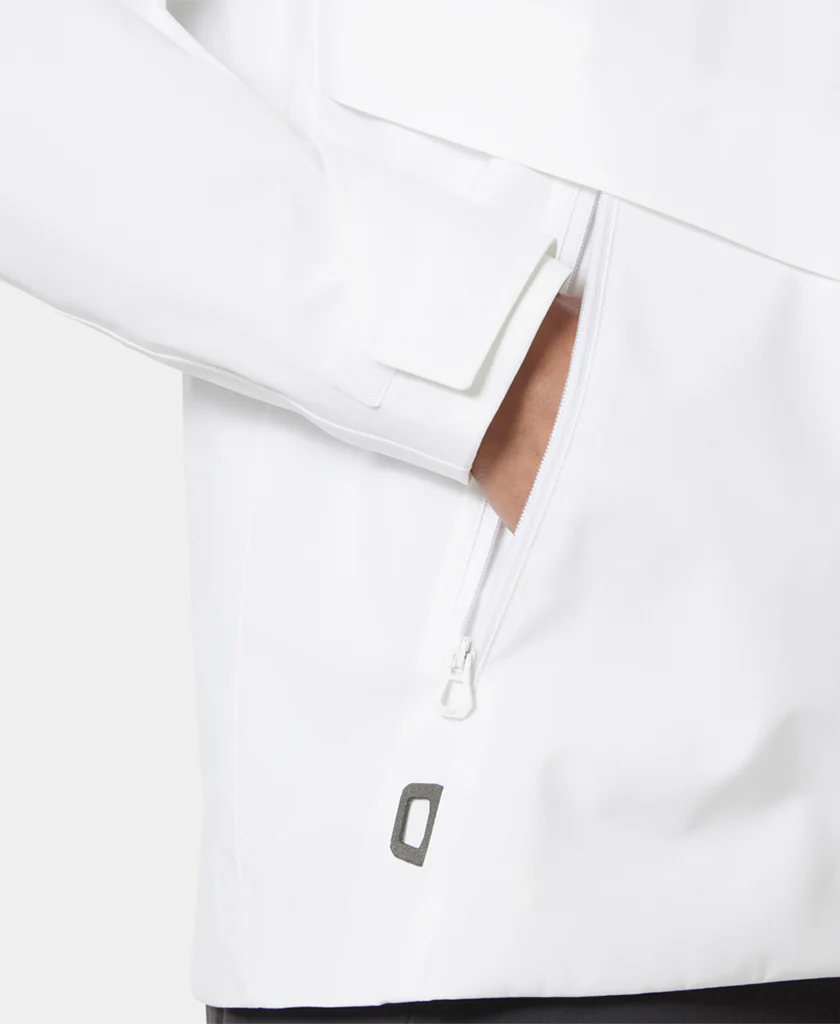 W HP RACING HOODED JACKET, White - Image 4