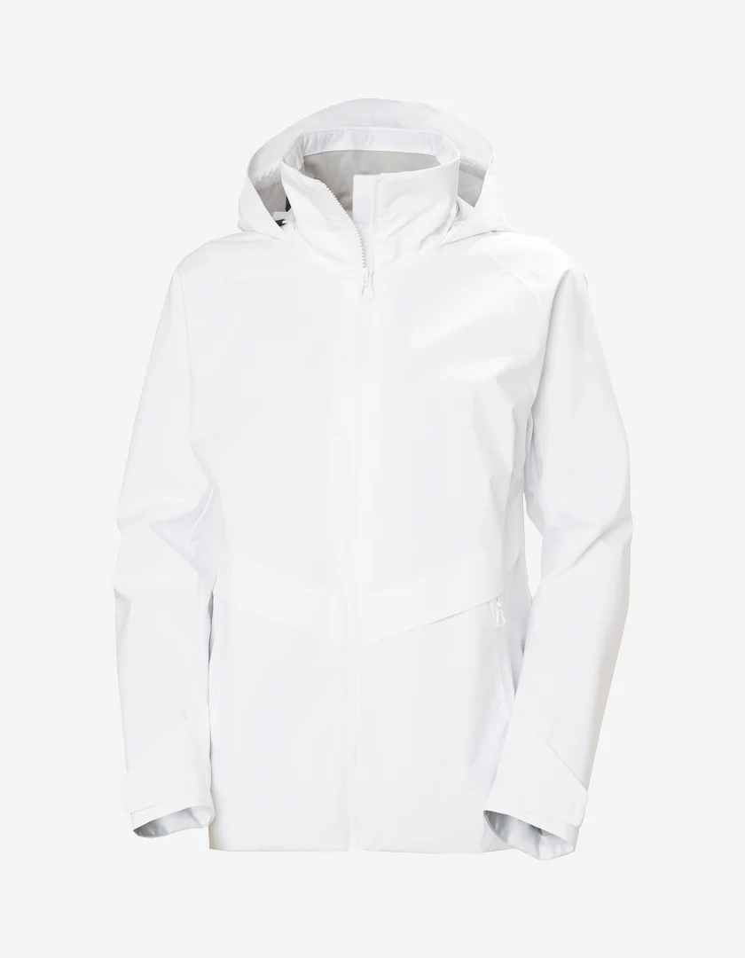 W HP RACING HOODED JACKET, White - Image 7