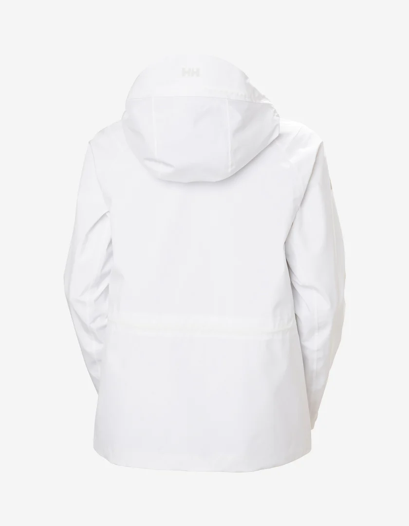 W HP RACING HOODED JACKET, White - Image 8