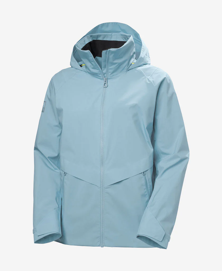 W HP RACING HOODED JACKET, Windy Blue - Image 3