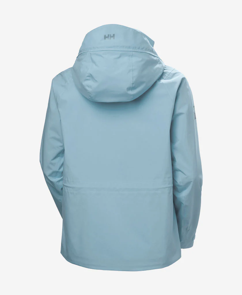 W HP RACING HOODED JACKET, Windy Blue - Image 4