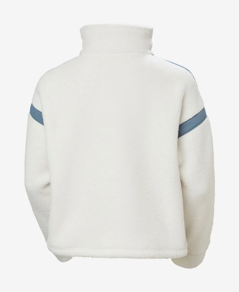 W IMPERIAL PILE ZIP PULLOVER, Snow - Image 6