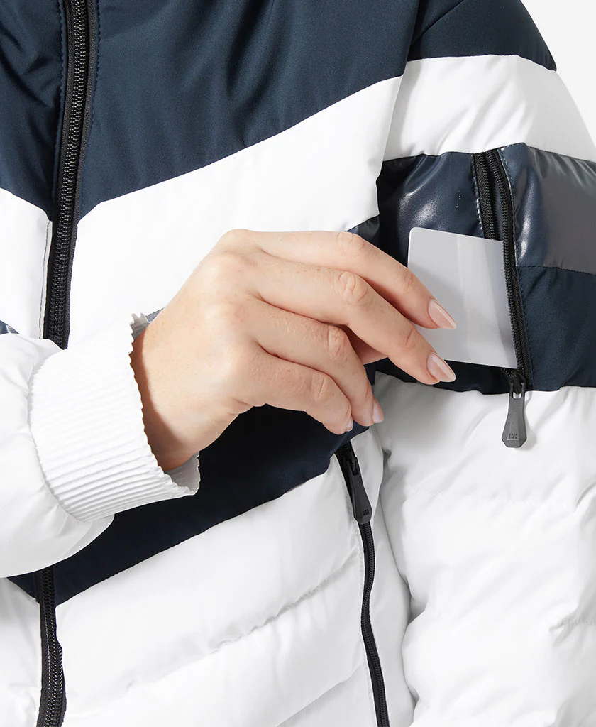 W IMPERIAL SHORT PUFFY JACKET, Navy - Image 6