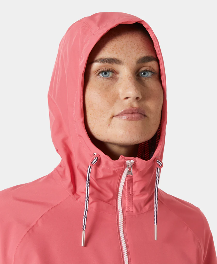 W KOSTER RAIN JACKET, Washed Red - Image 3