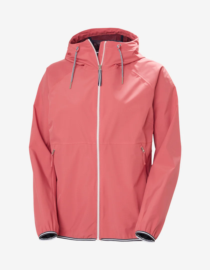 W KOSTER RAIN JACKET, Washed Red - Image 5