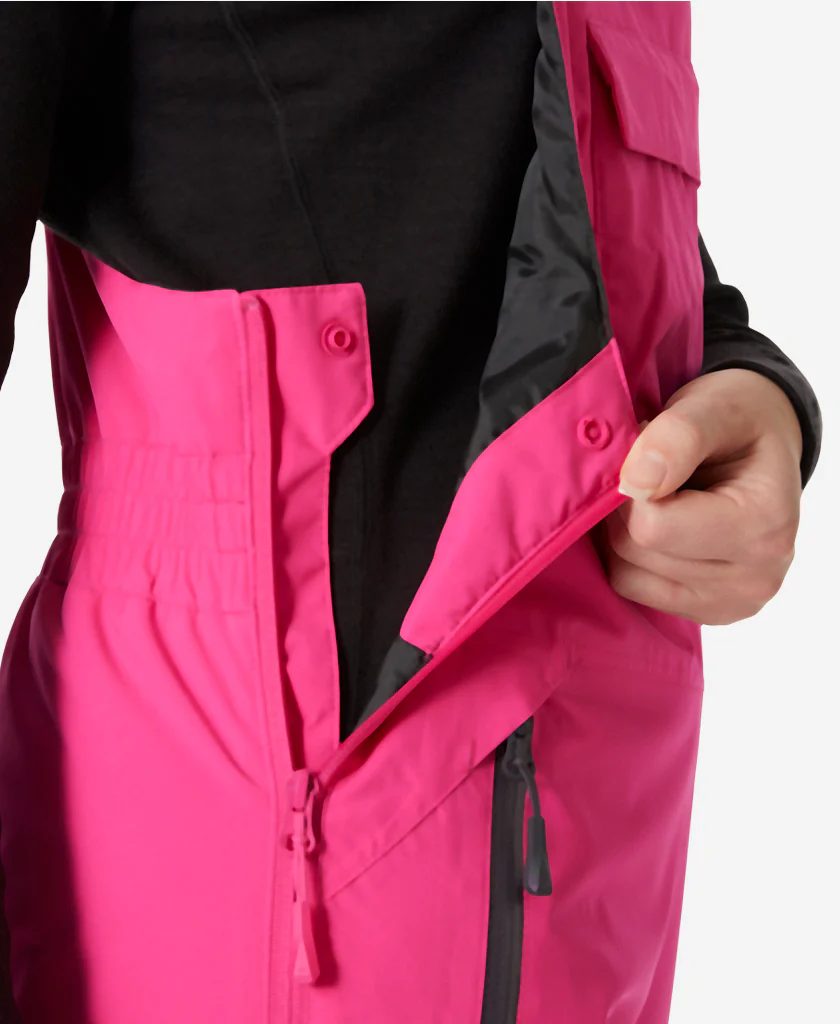 W LEGENDARY INSULATED BIB PANT, Dragon Fruit - Image 3