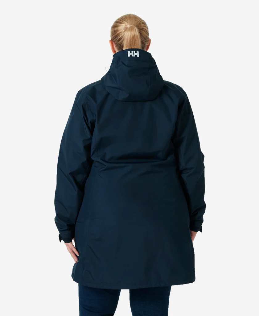 W LONG BELFAST JACKET, Navy - Image 7