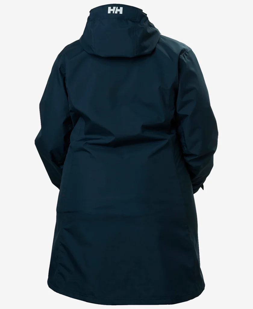 W LONG BELFAST JACKET, Navy - Image 9