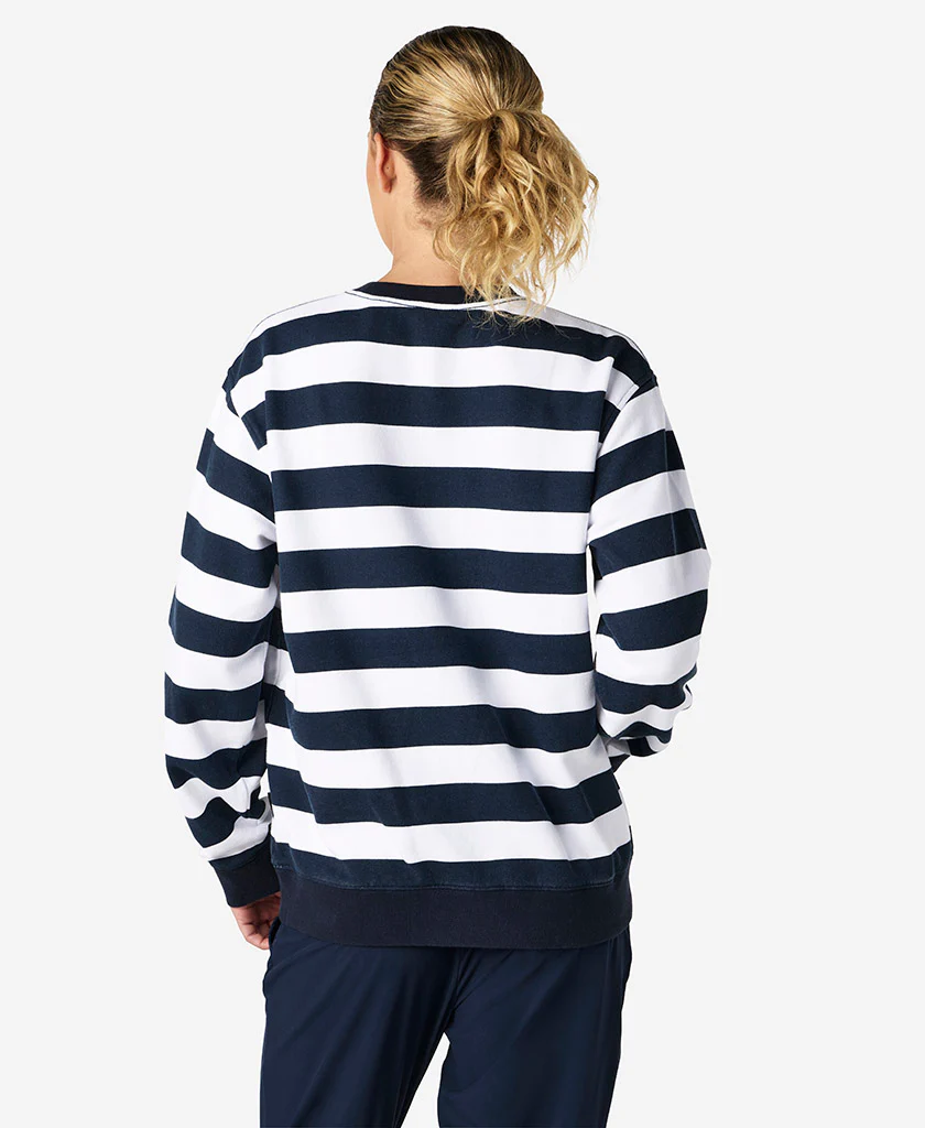 W NORDIC CREW FLEECE , Navy - Image 4