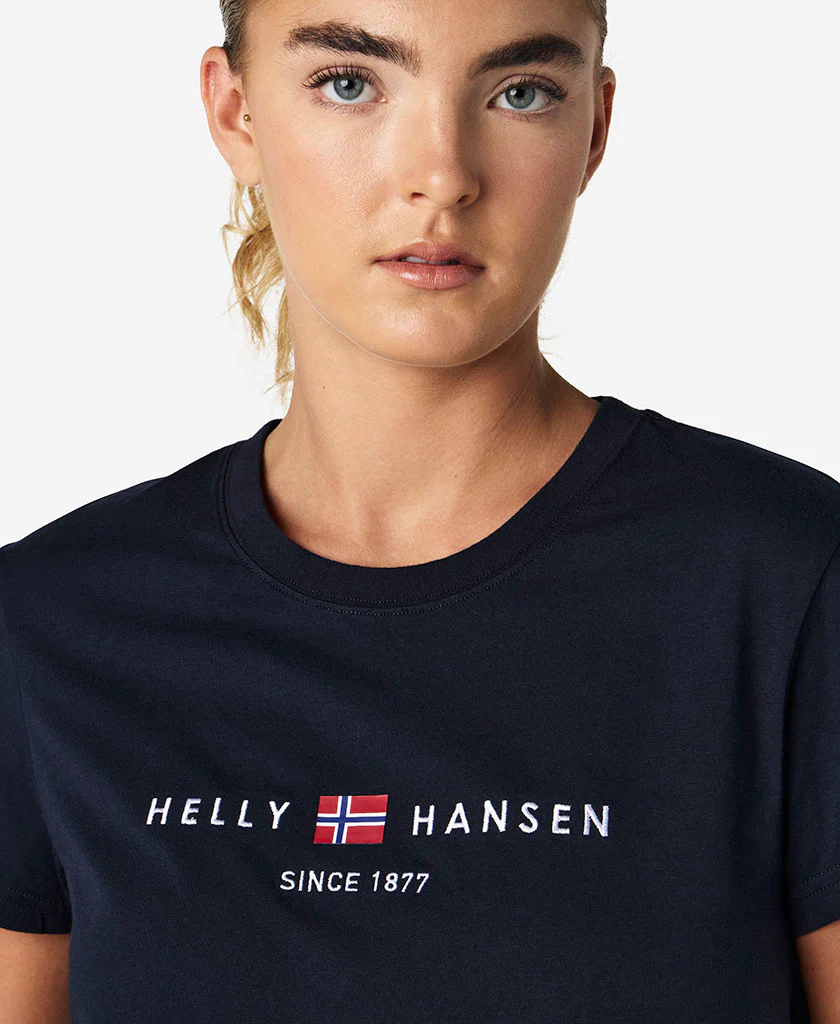 W NORDIC T-SHIRT, Navy - Image 4