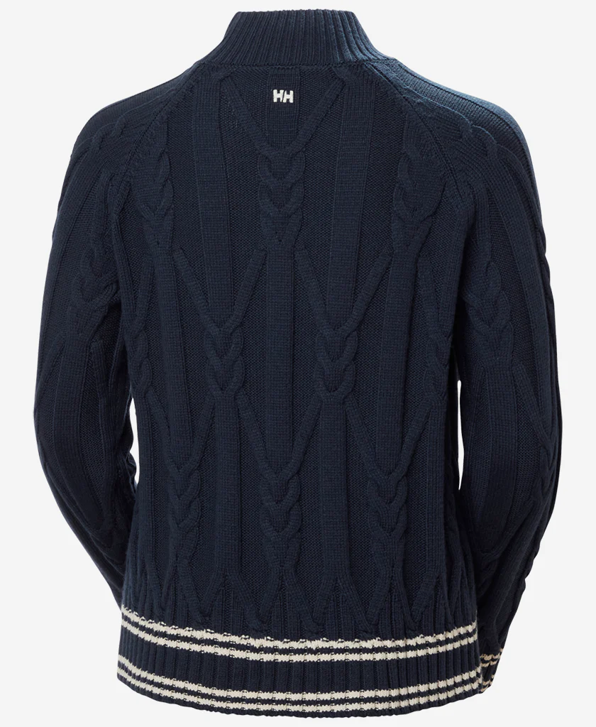 W POSITANO KNIT SWEATER, Navy - Image 5