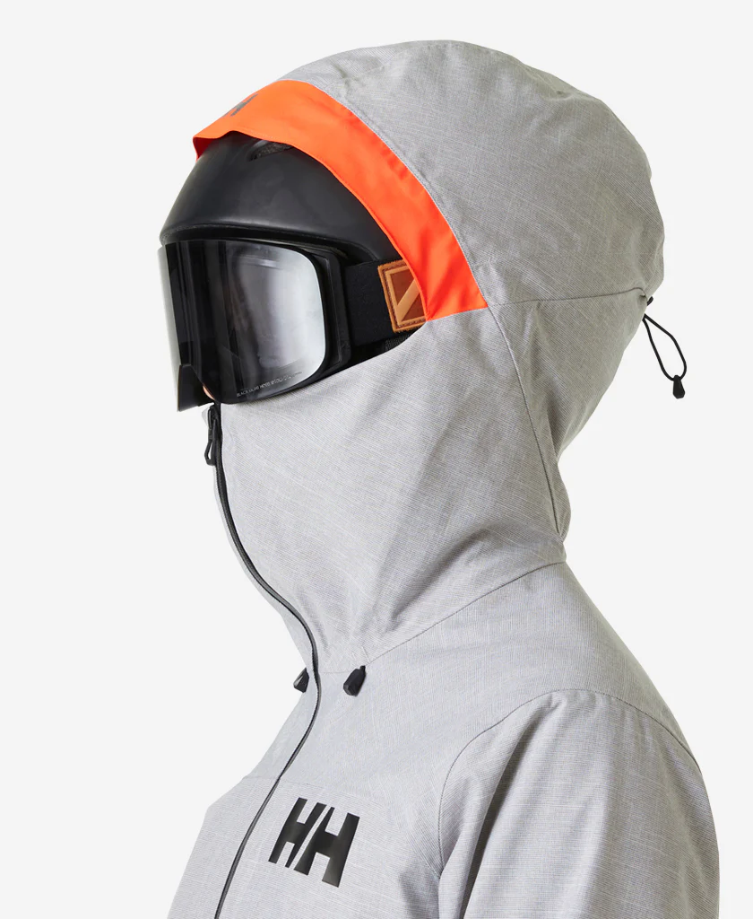 W POWDERQUEEN 3.0 JACKET, Grey Melange - Image 3