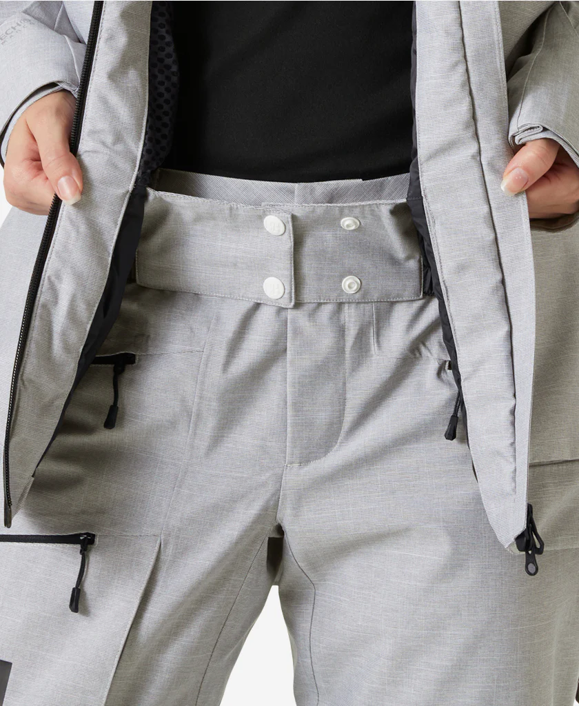 W POWDERQUEEN 3.0 JACKET, Grey Melange - Image 8
