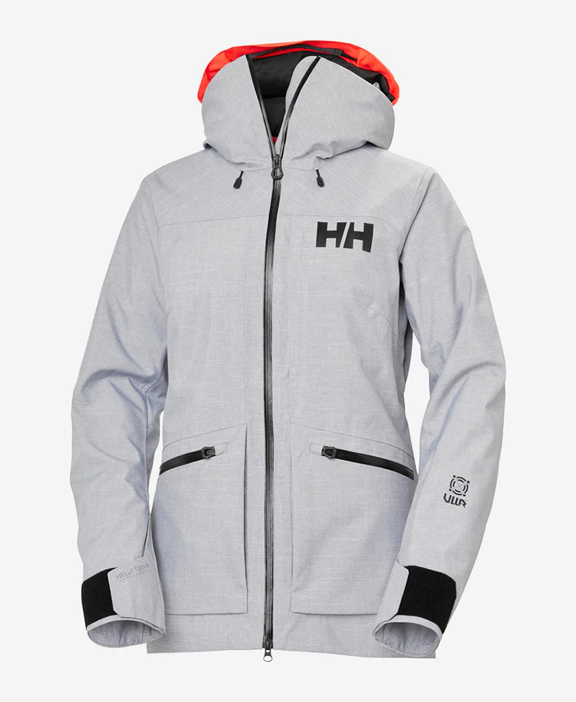 W POWDERQUEEN 3.0 JACKET, Grey Melange - Image 9