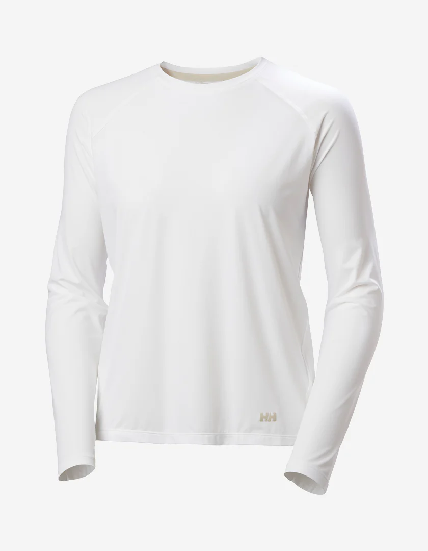 W SHINE SOLEN LS CREW, White - Image 5