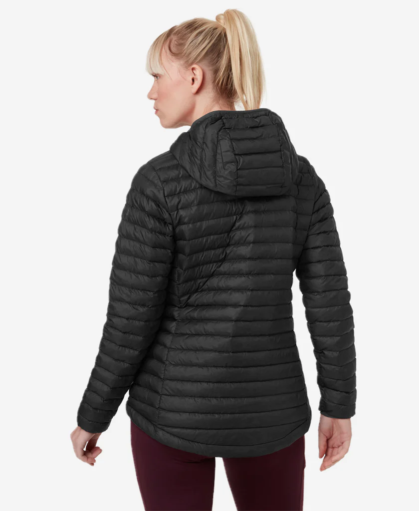 W SIRDAL HOODED INSULATOR JACKET, Black - Image 2