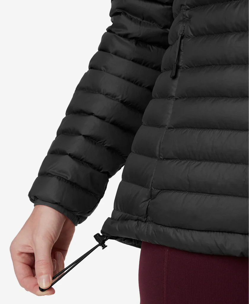 W SIRDAL HOODED INSULATOR JACKET, Black - Image 4