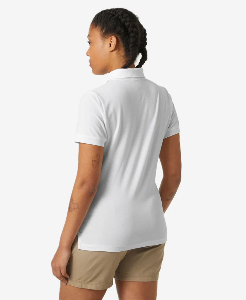 WOMENS SIREN POLO, White - Image 4