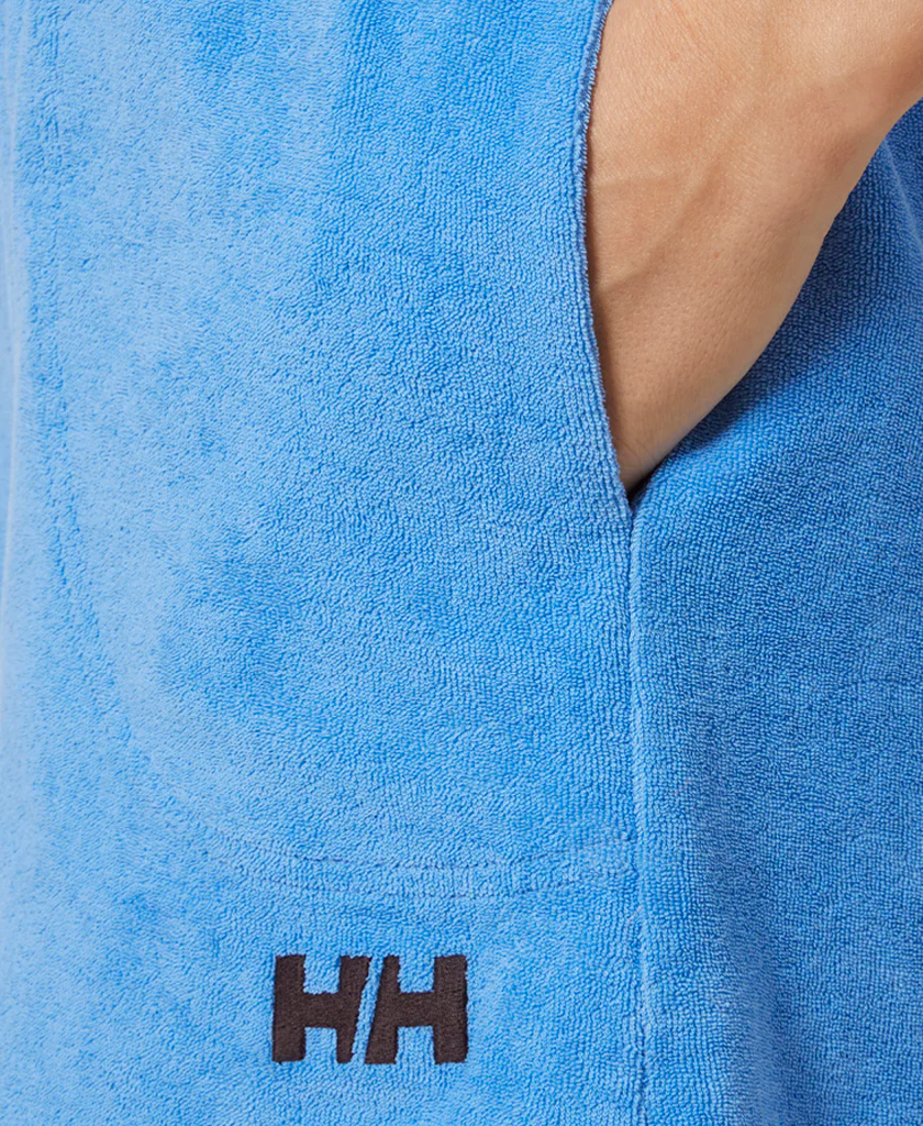 W SIREN TOWELLING SHORTS, Ultra Blue - Image 4