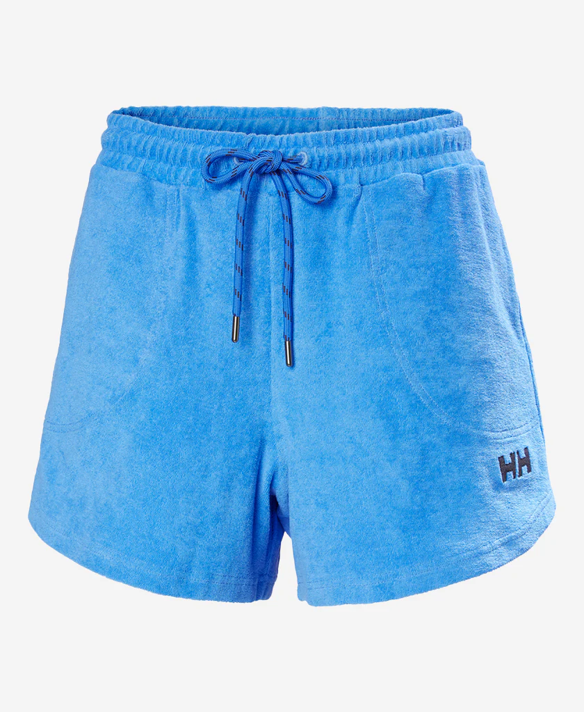 W SIREN TOWELLING SHORTS, Ultra Blue - Image 5