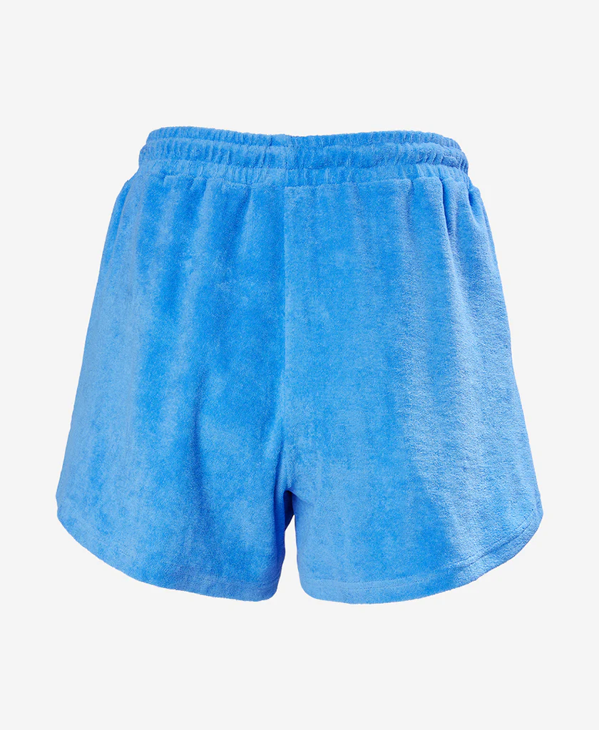 W SIREN TOWELLING SHORTS, Ultra Blue - Image 6