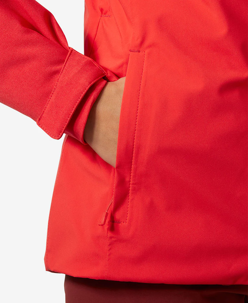 W SNOWPLAY JACKET, Alert Red - Image 5