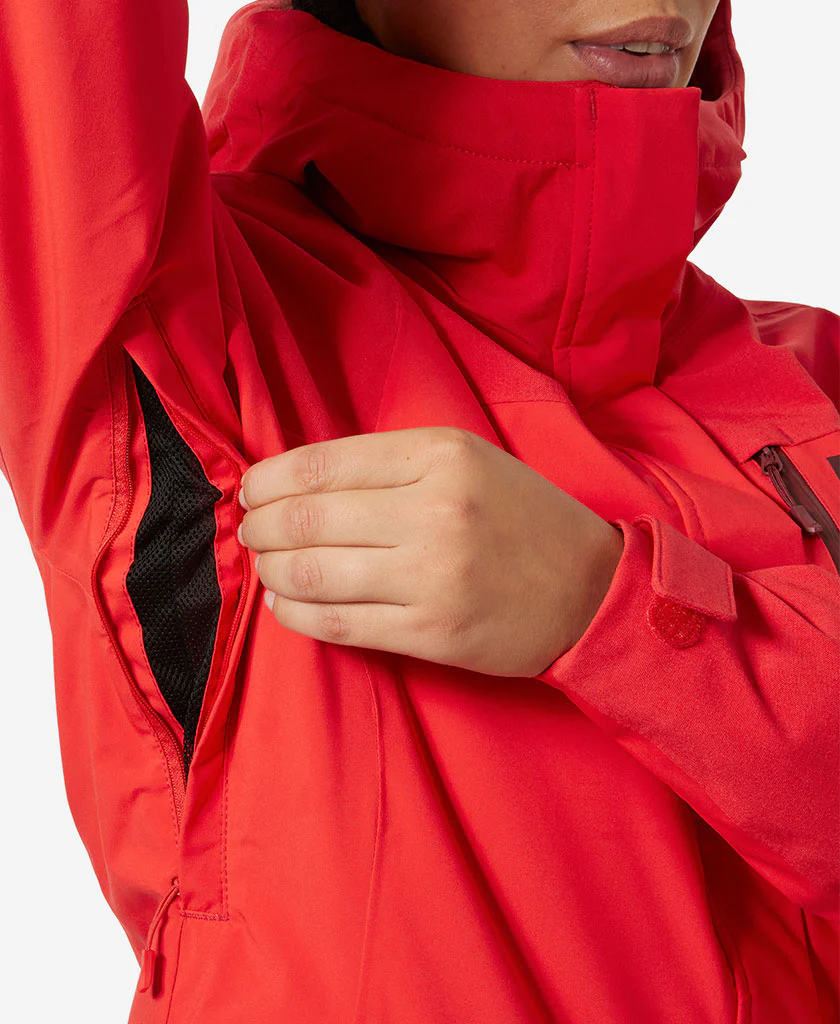 W SNOWPLAY JACKET, Alert Red - Image 6