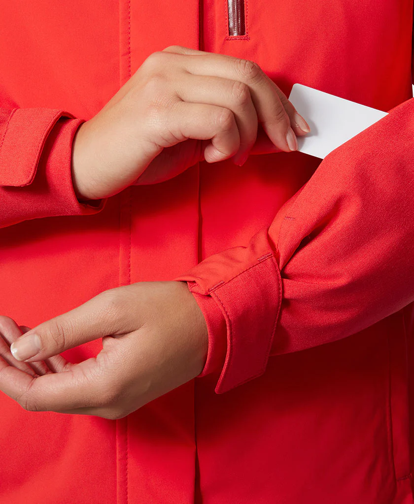 W SNOWPLAY JACKET, Alert Red - Image 7