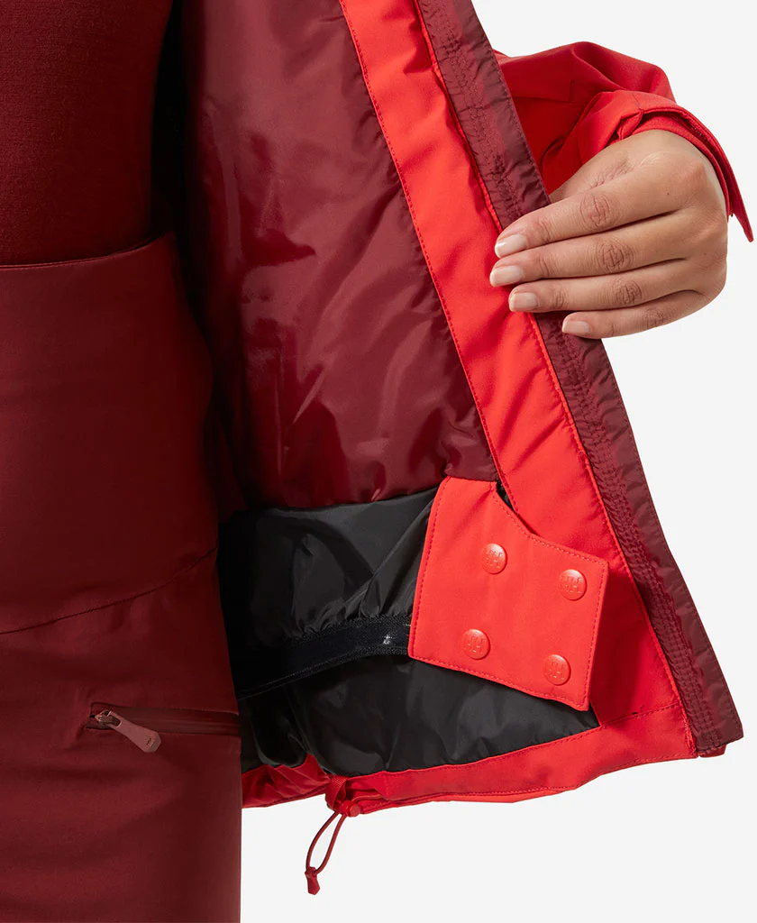 W SNOWPLAY JACKET, Alert Red - Image 8