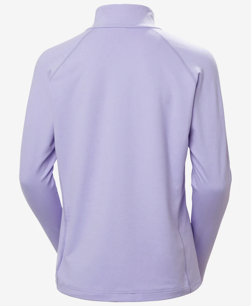 W TYRI KNIT 1/2 ZIP, Bright Lavender - Image 6