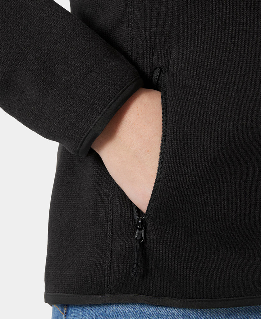 W VARDE FLEECE JACKET 2.0, Black - Image 4