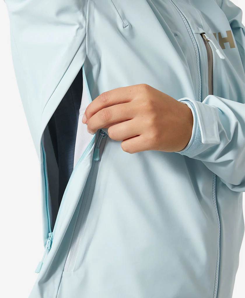W VERGLAS BC JACKET, Barely Blue - Image 4