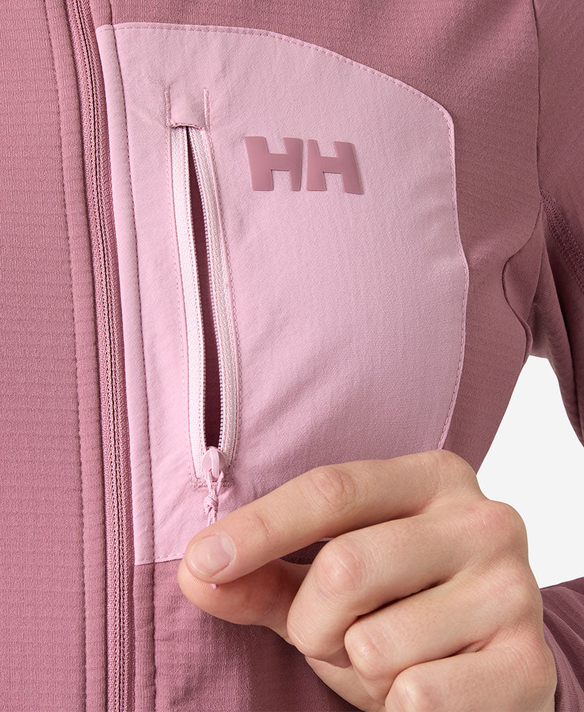 W VERSALITE HOODED JACKET, Wildberry - Image 4