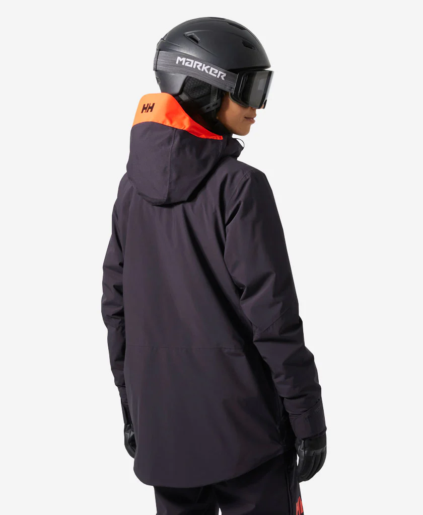 W WHITEWALL LIFALOFT 3.0 JKT, Black Grape - Image 2