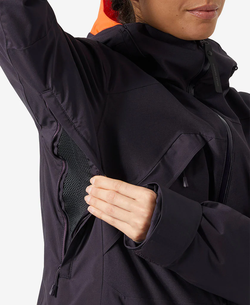 W WHITEWALL LIFALOFT 3.0 JKT, Black Grape - Image 6